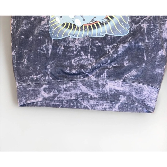 Disney Lilo & Stitch Sweatshirt Size XS - Blue Stitch Tie Dye Sweatshirt - Picture 4 of 8